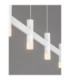 Poetic Bar Pendant Ceiling Light Sandy White Triac Dimmable LED 17W 1364lm 3000K-2