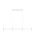Poetic Bar Pendant Ceiling Light Sandy White Triac Dimmable LED 17W 1364lm 2700K-1