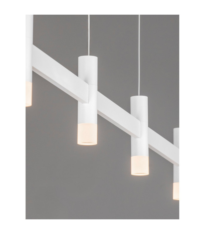 Poetic Bar Pendant Ceiling Light Sandy White Triac Dimmable LED 17W 1364lm 2700K-5