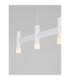 Poetic Bar Pendant Ceiling Light Sandy White Triac Dimmable LED 21W 1600lm 3000K-2