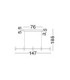 Poetic Bar Pendant Ceiling Light Sandy White Triac Dimmable LED 21W 1600lm 3000K-7