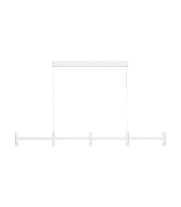 Poetic Bar Pendant Ceiling Light Sandy White Triac Dimmable LED 21W 1600lm 2700K-1