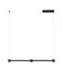 Puize Bar Pendant Ceiling Light Sandy Black Triac Dimmable LED 21W 1665lm 3000K-1