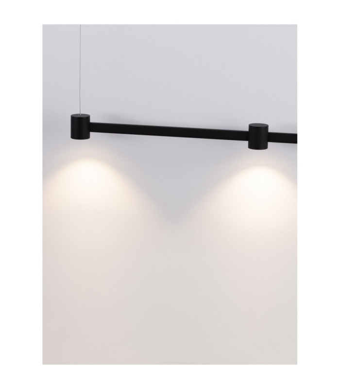 Puize Bar Pendant Ceiling Light Sandy Black Triac Dimmable LED 21W 1665lm 3000K-6