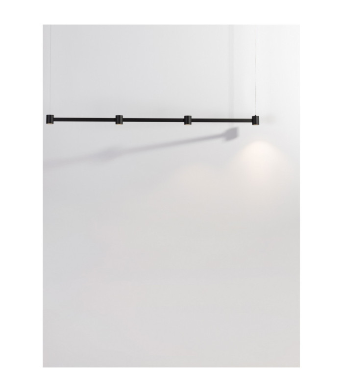 Puize Bar Pendant Ceiling Light Sandy Black Triac Dimmable LED 24W 2316lm 3000K-7