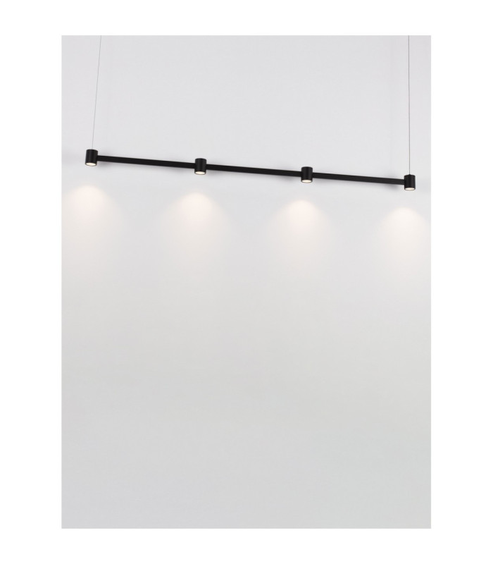 Puize Bar Pendant Ceiling Light Sandy Black Triac Dimmable LED 24W 2316lm 3000K-8