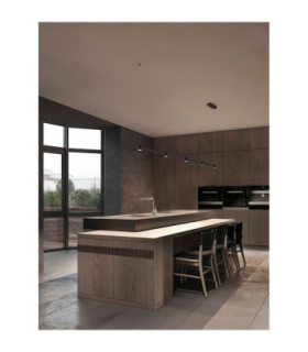 Puize Bar Pendant Ceiling Light Sandy Black Triac Dimmable LED 30W 2755lm 3000K-2