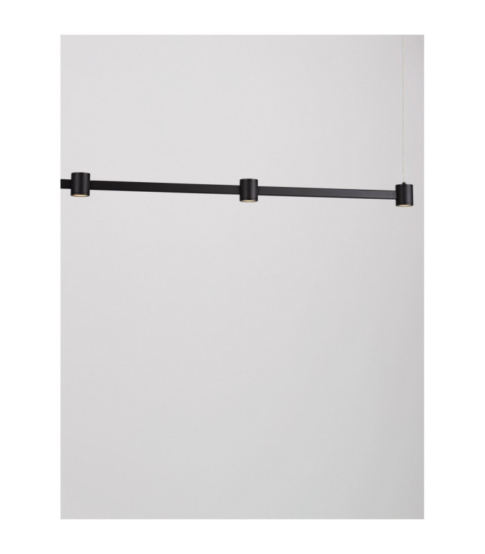 Puize Bar Pendant Ceiling Light Sandy Black Triac Dimmable LED 30W 2755lm 3000K-5