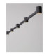 Puize Bar Pendant Ceiling Light Sandy Black Triac Dimmable LED 30W 2755lm 3000K-6