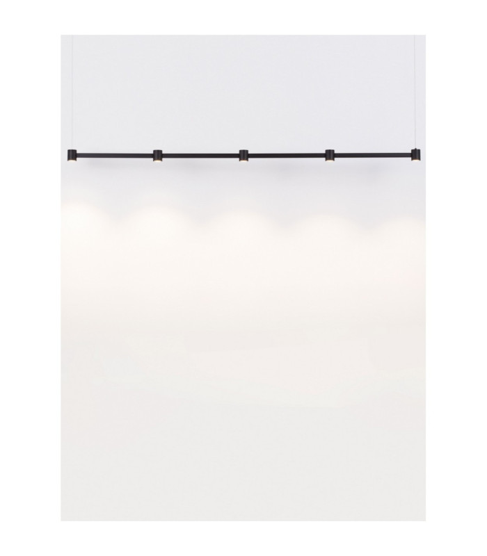 Puize Bar Pendant Ceiling Light Sandy Black Triac Dimmable LED 30W 2755lm 3000K-7