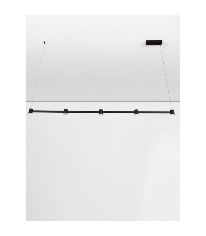 Puize Bar Pendant Ceiling Light Sandy Black Triac Dimmable LED 30W 2755lm 3000K-8