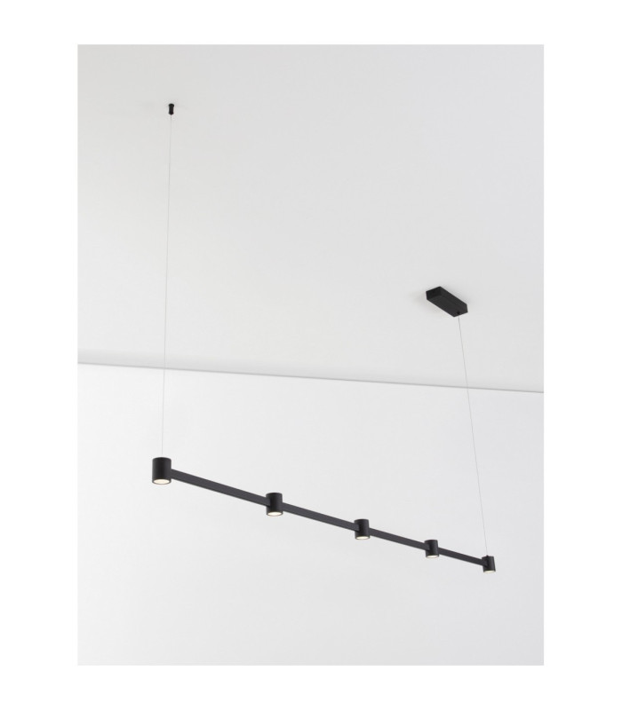 Puize Bar Pendant Ceiling Light Sandy Black Triac Dimmable LED 30W 2755lm 3000K-9