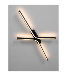 Akro Integrated LED Semi Flush Ceiling Light Matt Black Triac Dimmable LED 41W 2795lm 2700-3000-4000K CCT Dip Switch-2