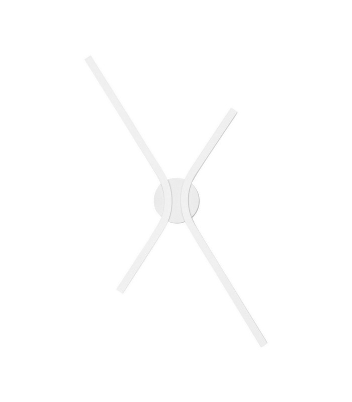 Akro Integrated LED Wall Lamp Matt White Triac Dimmable LED 16W 719lm 2700-3000-4000K CCT Dip Switch-1