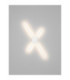 Akro Integrated LED Wall Lamp Matt White Triac Dimmable LED 16W 719lm 2700-3000-4000K CCT Dip Switch-4