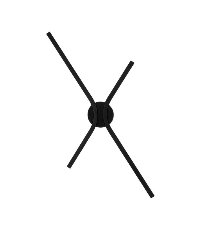 Akro Integrated LED Wall Lamp Matt Black Triac Dimmable LED 16W 719lm 2700-3000-4000K CCT Dip Switch-1