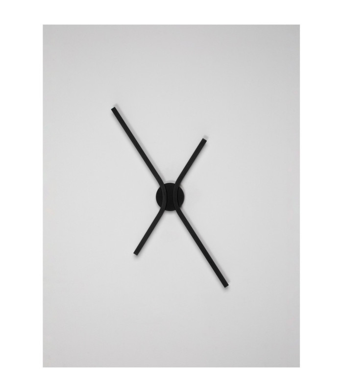 Akro Integrated LED Wall Lamp Matt Black Triac Dimmable LED 16W 719lm 2700-3000-4000K CCT Dip Switch-3