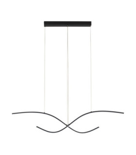 Brio Bar Pendant Ceiling Light Sandy Black Triac Dimmable LED 27W 1145lm 2700-3000-4000K CCT-1