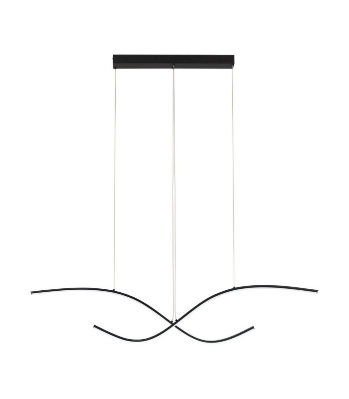 Brio Bar Pendant Ceiling Light Sandy Black Triac Dimmable LED 27W 1145lm 2700-3000-4000K CCT-1