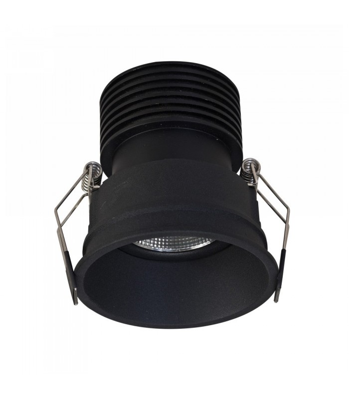 LED Recessed Tiltable Downlight, Black, 40 deg. Beam Angle, 840lm, 5000K, IP20, DRIVER NOT INC. - 4