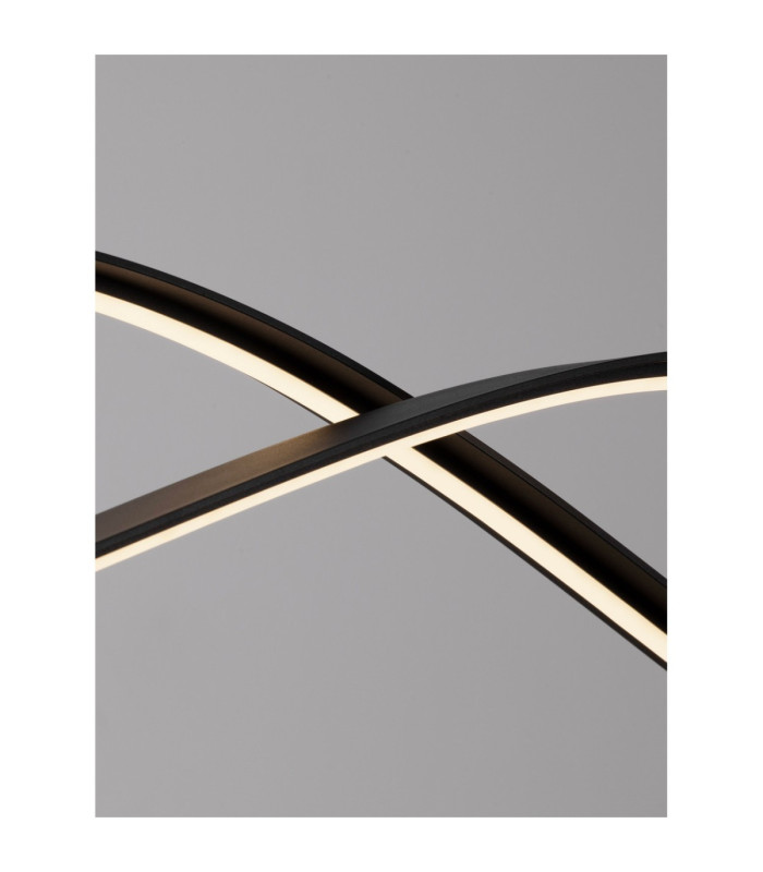 Brio Bar Pendant Ceiling Light Sandy Black Triac Dimmable LED 27W 1203lm 2700-3000-4000K CCT-8