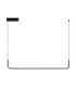 Strita Bar Pendant Ceiling Light Sandy Black LED 20W 1062lm 3200K-1