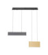 Aluna Integrated LED Pendant Ceiling Light Gold Black Triac Dimmable LED 30W 1802lm 3000K-1