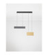 Aluna Integrated LED Pendant Ceiling Light Gold Black Triac Dimmable LED 30W 1802lm 3000K-4