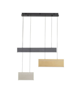 Aluna Integrated LED Pendant Ceiling Light Gold Nickel Black Triac Dimmable LED 49W 2928lm 3000K-1