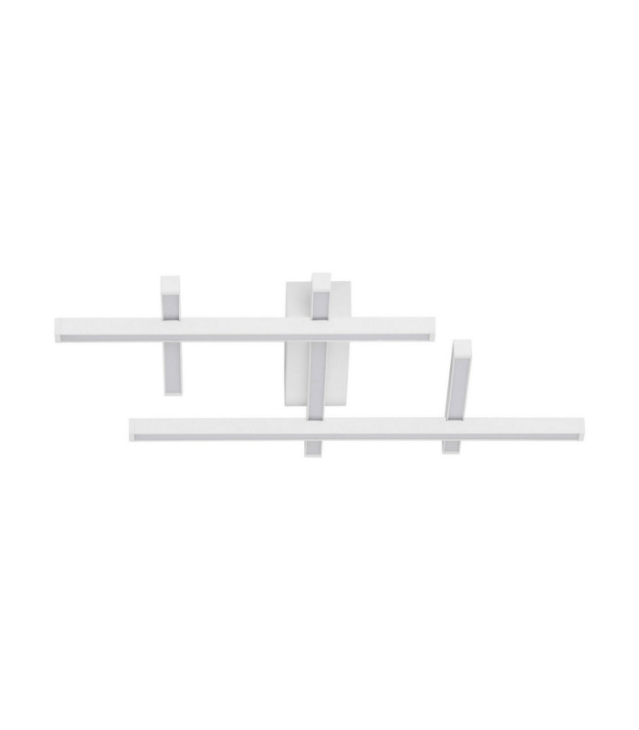 Pace Integrated LED Semi Flush Ceiling Light Sandy White Triac Dimmable LED 42W 2373lm 3000K-1