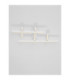 Pace Integrated LED Semi Flush Ceiling Light Sandy White Triac Dimmable LED 42W 2373lm 3000K-4