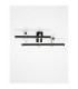 Pace Integrated LED Semi Flush Ceiling Light Sandy Black Triac Dimmable LED 42W 2373lm 3000K-3