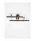 Pace Integrated LED Semi Flush Ceiling Light Sandy Black Triac Dimmable LED 42W 2373lm 3000K-4