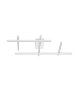 Pace Integrated LED Semi Flush Ceiling Light Sandy White Triac Dimmable LED 63W 4020lm 3000K-1