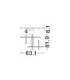 Pace Integrated LED Semi Flush Ceiling Light Sandy White Triac Dimmable LED 63W 4020lm 3000K-6
