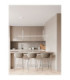 Looma Integrated LED Pendant Ceiling Light Sandy White LED 30W 1569lm 3000K-2