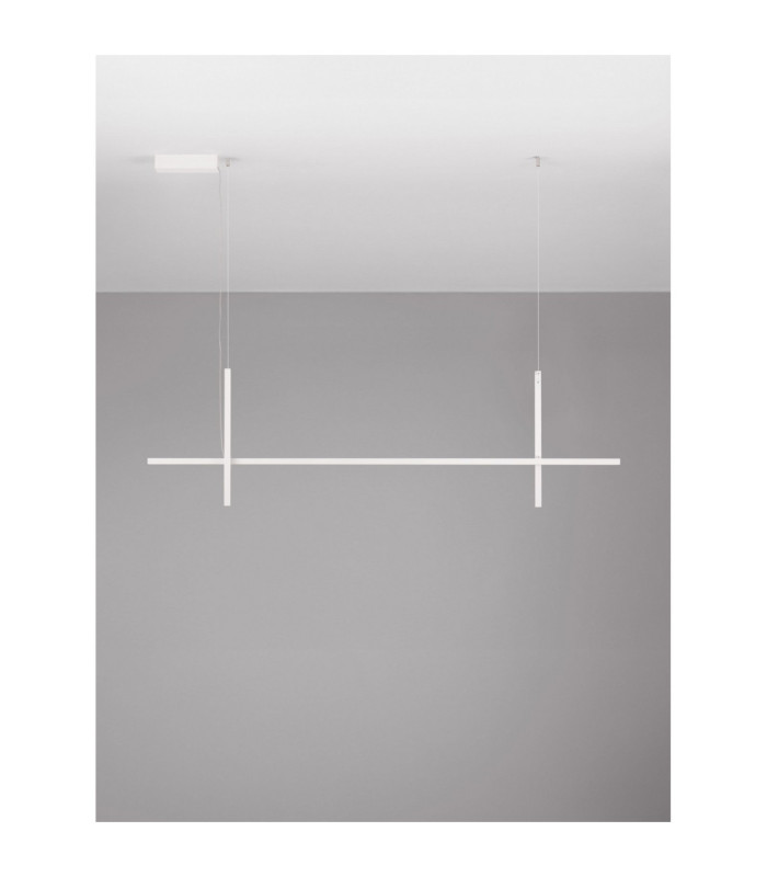 Looma Integrated LED Pendant Ceiling Light Sandy White LED 30W 1569lm 3000K-3