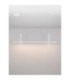 Looma Integrated LED Pendant Ceiling Light Sandy White LED 30W 1569lm 3000K-4