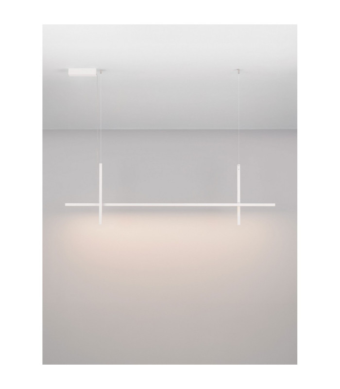 Looma Integrated LED Pendant Ceiling Light Sandy White LED 30W 1569lm 3000K-4