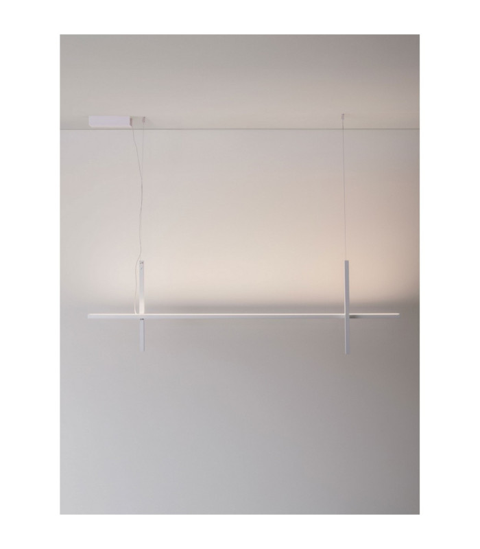 Looma Integrated LED Pendant Ceiling Light Sandy White LED 30W 1569lm 3000K-5