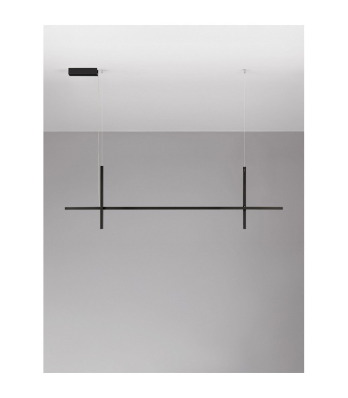 Looma Integrated LED Pendant Ceiling Light Sandy Black LED 30W 1569lm 3000K-3