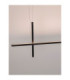 Looma Integrated LED Pendant Ceiling Light Sandy Black LED 30W 1569lm 3000K-5