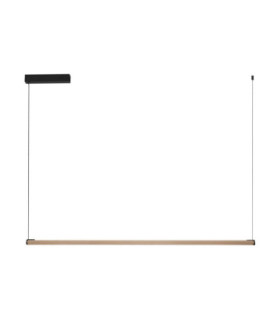 Lios Bar Pendant Ceiling Light Champagne Gold Matt Black Triac Dimmable LED 28W 723lm 3000K-1