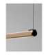 Lios Bar Pendant Ceiling Light Champagne Gold Matt Black Triac Dimmable LED 28W 723lm 3000K-5