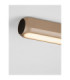 Elli Integrated LED Semi Flush Ceiling Light Champagne Gold Matt Black Triac Dimmable LED 11W 475lm 3000K-5