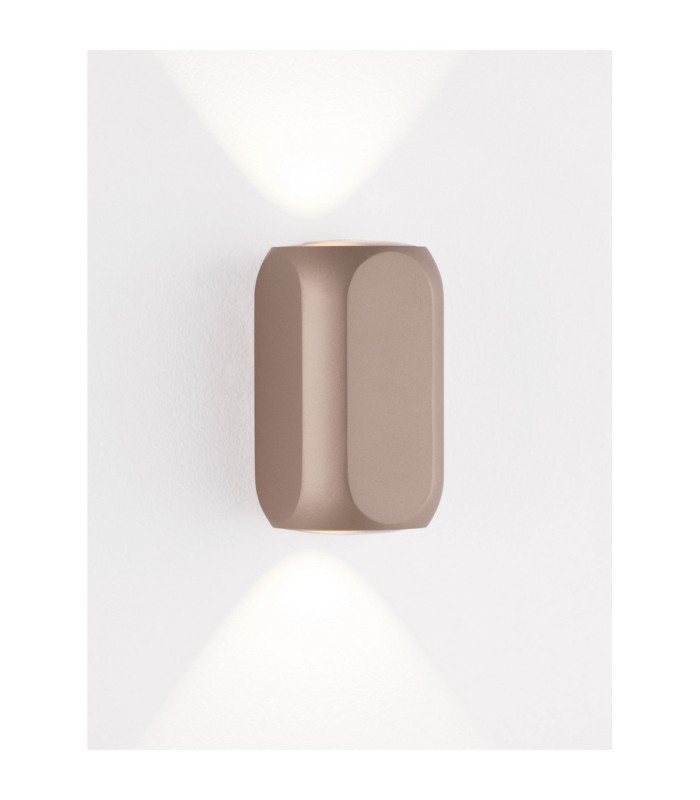 Elli Integrated LED Wall Lamp Champagne Gold LED 8W 504lm 3000K-6