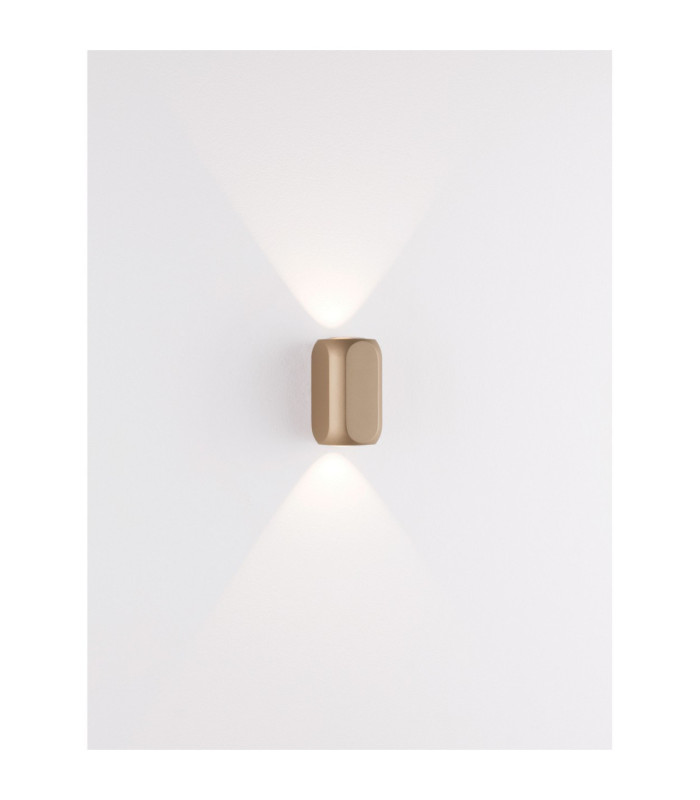 Elli Integrated LED Wall Lamp Champagne Gold LED 8W 504lm 3000K-7