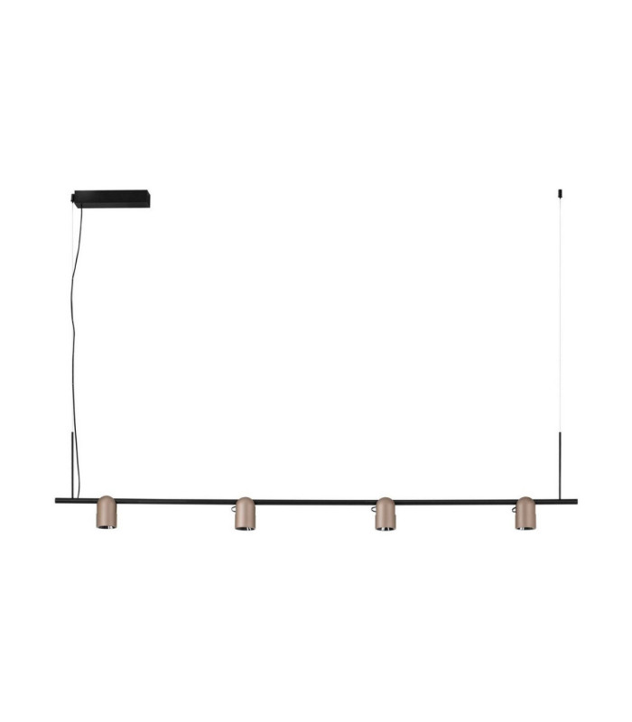 Sirmos Bar Pendant Ceiling Light Champagne Gold Sandy Black Triac Dimmable LED 30W 1608lm 3000K-1