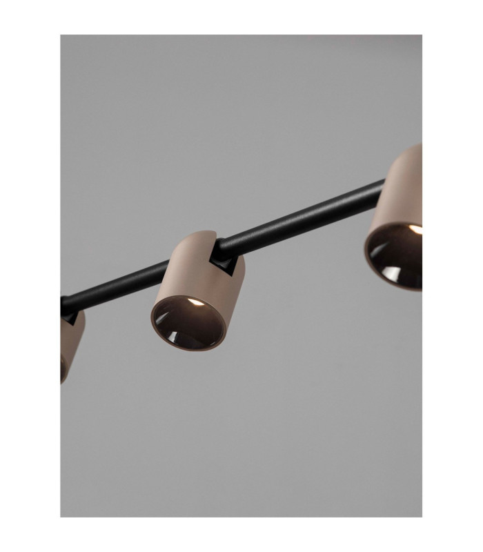Sirmos Bar Pendant Ceiling Light Champagne Gold Sandy Black Triac Dimmable LED 30W 1608lm 3000K-5