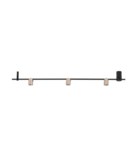 Sirmos Ceiling Spotlight Bar Champagne Gold Sandy Black Triac Dimmable LED 21W 1561lm 3000K-1